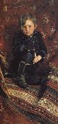 Ilia Efimovich Repin Painter s son USA oil painting reproduction